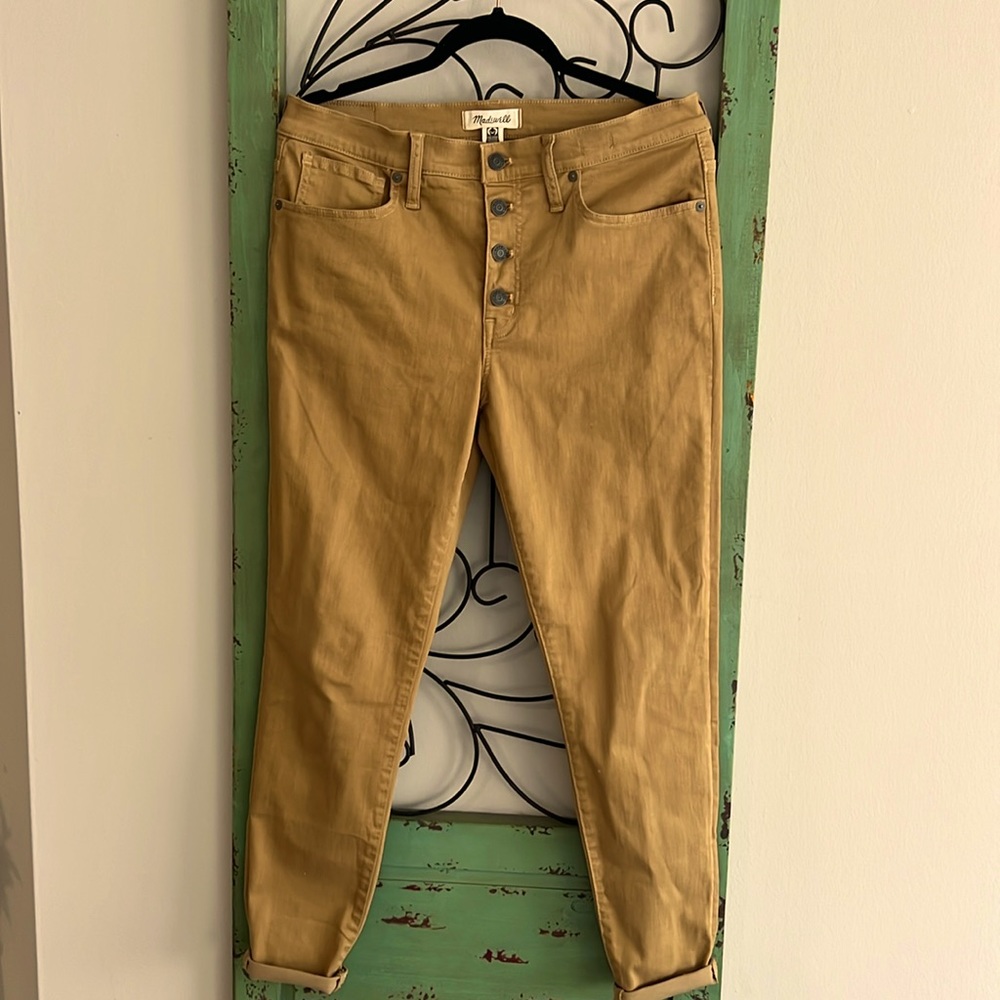 🦅🦅 MADEWELL BUTTON FLY SIZE 30 NWOT